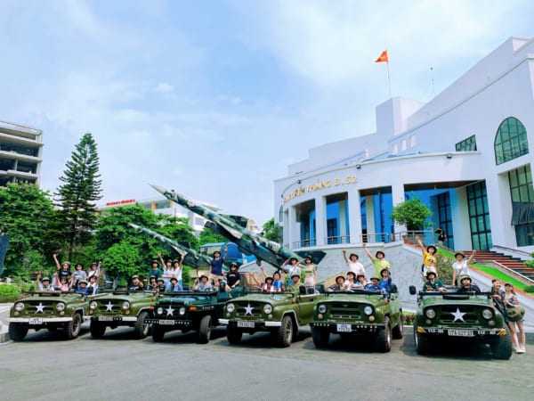 Half Day Hanoi City & Red River Countryside Jeep Tour 